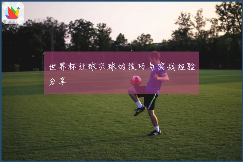 世界杯让球买球的技巧与实战经验分享