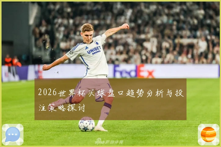 2026世界杯买球盘口趋势分析与投注策略探讨